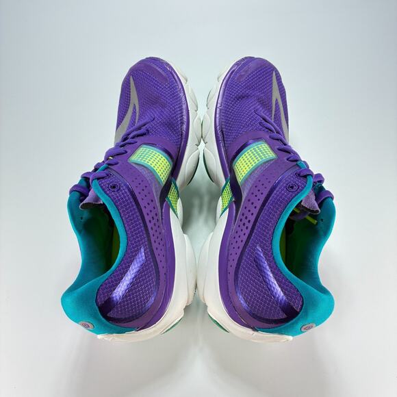 Brooks PureFlow 4 Electric Purple Peacoat Lace Up Running Shoes Women's Size 9 - Picture 7 of 11
